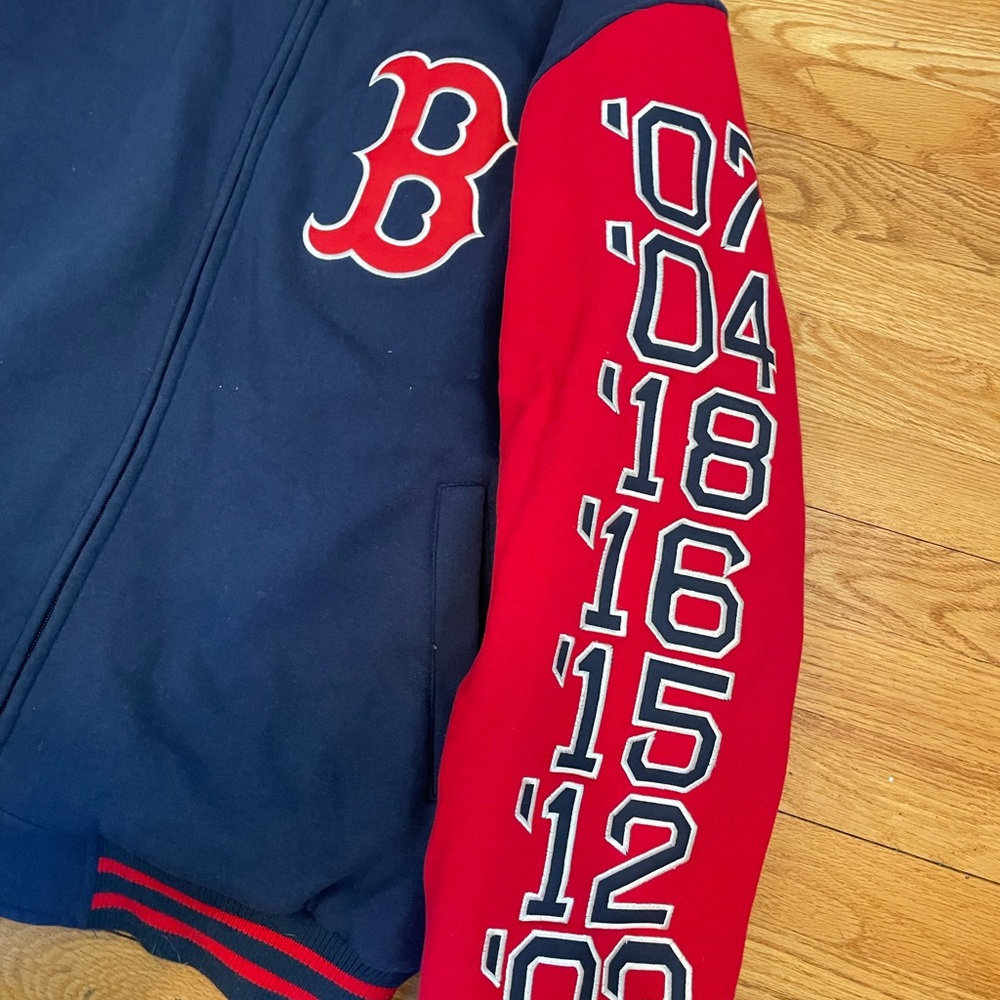Boston Red Sox World Series champions varsity jacket - Picture 3 of 8